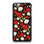 SEAMLESS RED WHITE ROSE PATTERN iPhone 6 / 6S Plus Case Cover