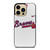 ATLANTA BRAVES BASEBALL LOGO iPhone 14 Pro Max Case Cover