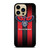 ATLANTA HAWKS STRIPE LOGO iPhone 14 Pro Max Case Cover