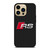 AUDI RS CARBON LOGO iPhone 14 Pro Max Case Cover