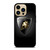 BLACK LAMBORGHINI LOGO iPhone 14 Pro Max Case Cover