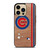 CHICAGO CUBS UBS MLB WOODEN LOGO iPhone 14 Pro Max Case Cover