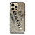 COACH NEW YORK LOGO ON LEATHER iPhone 14 Pro Max Case Cover