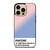 COLOR PANTONE ROSE QUARTZ AND SERENITY iPhone 14 Pro Max Case Cover