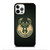 MILWAUKEE BUCKS WOODEN LOGO iPhone 12 Pro Case Cover