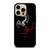 FERRARI LOGO CHROME HORSE iPhone 14 Pro Max Case Cover