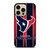 HOUSTON TEXANS STRIPE LOGO iPhone 14 Pro Max Case Cover