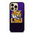 LSU TIGERS WOODEN LOGO iPhone 14 Pro Max Case Cover