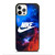 NIKE LOGO NEBULA iPhone 12 Pro Case Cover