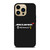 MCLAREN RENAULT LOGO CARBON. iPhone 14 Pro Max Case Cover