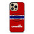 MONTREAL LES CANADIENS STRIPED LOGO iPhone 14 Pro Max Case Cover