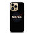 NASA METAL LOGO BADGE iPhone 14 Pro Max Case Cover