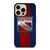 NEW YORK RANGERS LOGO METAL iPhone 14 Pro Max Case Cover