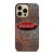 PETERBILT TRUCK RUSTY METAL LOGO iPhone 14 Pro Max Case Cover