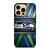SEATTLE SEAHAWKS METAL LOGO iPhone 14 Pro Max Case Cover