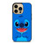 STITCH BLUE CARTOON CHARACTER iPhone 14 Pro Max Case Cover