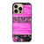 VICTORIA'S SECRET PINK FLORAL iPhone 14 Pro Max Case Cover