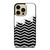 ZIG ZAG HALF PATTERN iPhone 14 Pro Max Case Cover