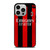 AC MILAN 2020 HOME JERSEY iPhone 14 Pro Case Cover