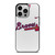ATLANTA BRAVES BASEBALL LOGO iPhone 14 Pro Case Cover