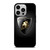 BLACK LAMBORGHINI LOGO iPhone 14 Pro Case Cover