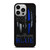BLUE LINE POLICE WARRIOR SKULL iPhone 14 Pro Case Cover