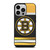 BOSTON BRUINS LOGO NHL iPhone 14 Pro Case Cover