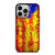 CATALONIA FLAG BRUSHES iPhone 14 Pro Case Cover