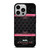 COACH NEW YORK PINK BLACK iPhone 14 Pro Case Cover