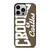CROOKS AND CASTLES LEOPARD SKIN iPhone 14 Pro Case Cover