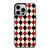 DIAMOND RED BACK PATTERN iPhone 14 Pro Case Cover