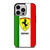 FERRARI ITALI FLAG LOGO iPhone 14 Pro Case Cover