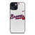 ATLANTA BRAVES BASEBALL LOGO iPhone 14 Plus Case Cover