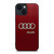 AUDI LOGO RED iPhone 14 Plus Case Cover
