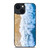 BLUE BEACH WAVES iPhone 14 Plus Case Cover