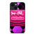 COACH NEW YORK PURPLE PINK LOGO iPhone 14 Plus Case Cover