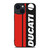 DUCATI MOTOR VERTICAL LOGO iPhone 14 Plus Case Cover