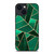 EMERALD AND COPPER GEOMETRIC PATTERN iPhone 14 Plus Case Cover
