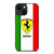 FERRARI ITALI FLAG LOGO iPhone 14 Plus Case Cover