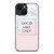 GOOD VIBES ONLY MARBLE iPhone 14 Plus Case Cover