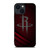 HOUSTON ROCKETS CARBON LOGO iPhone 14 Plus Case Cover