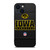 IOWA HAWKEYES CARBON LOGO iPhone 14 Plus Case Cover