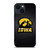 IOWA HAWKEYES METAL LOGO iPhone 14 Plus Case Cover