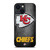 KANSAS CITY CHIEFS METAL LOGO iPhone 14 Plus Case Cover