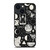 LUNAR PATTERN BLACK WHITE iPhone 14 Plus Case Cover