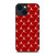 MICHAEL JORDAN SYMBOL RED PATTERN iPhone 14 Plus Case Cover