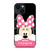 MINNIE MOUSE PINK COACH NEW YORK iPhone 14 Plus Case Cover