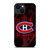MONTREAL CANADIENS RED GLOW SYMBOL iPhone 14 Plus Case Cover