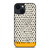 MUSTARD POLKADOTS PATTERN iPhone 14 Plus Case Cover
