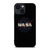 NASA METAL LOGO BADGE iPhone 14 Plus Case Cover